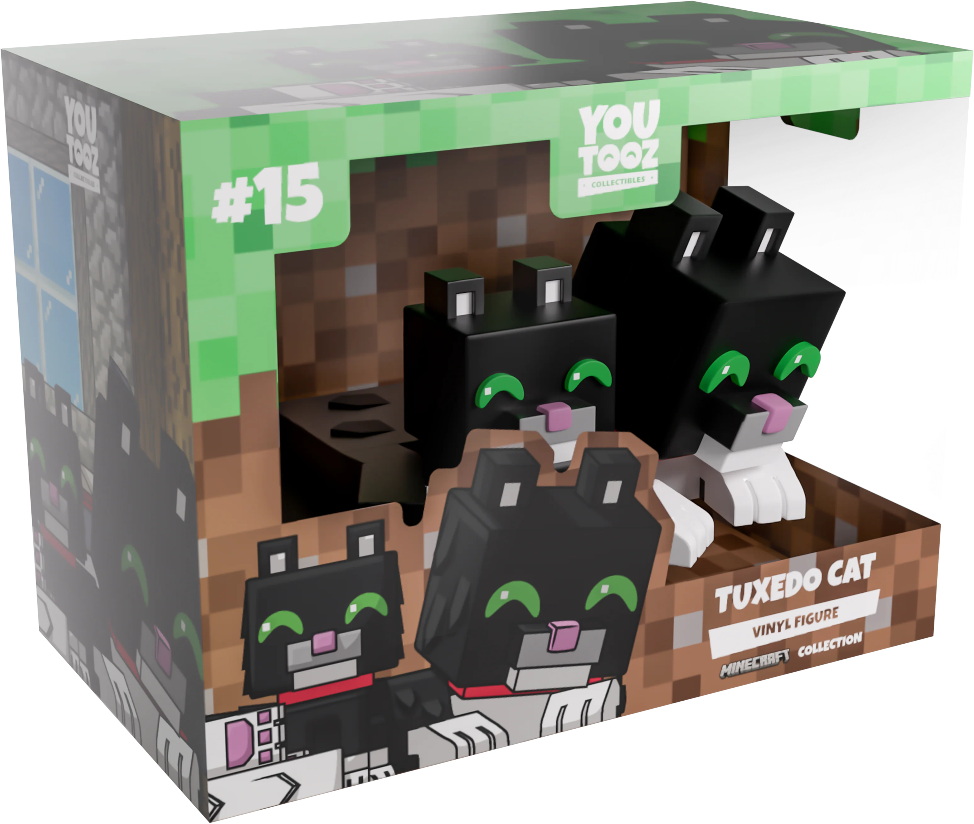 Youtooz Minecraft Tuxedo Cat Vinyl Figure
