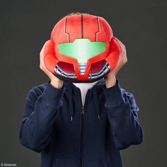Mocchi Mocchi Metroid Samus Helmet Mega Plush