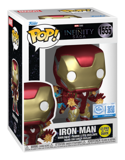 Pop! Vinyl Marvel End Game Iron Man Beams (Glow)
