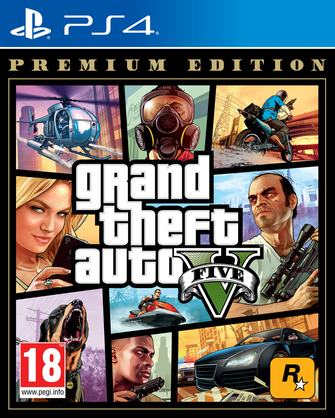 Playstation 4 Grand Theft Auto V Cesp