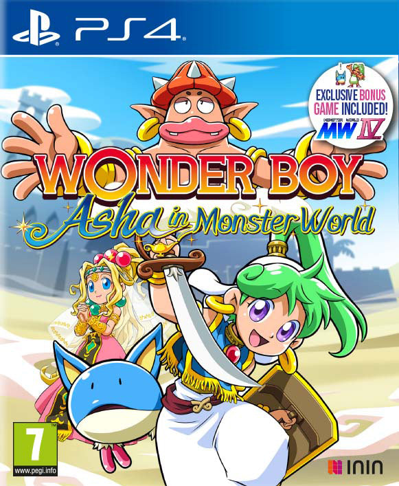 Playstation 4 Wonder Boy Asha In Monster Wld