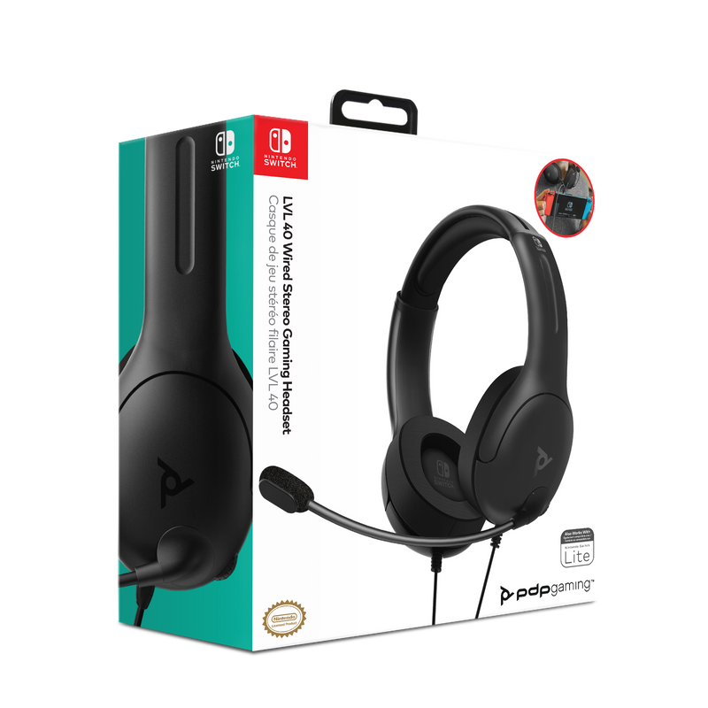 Lvl 40 Black Headset