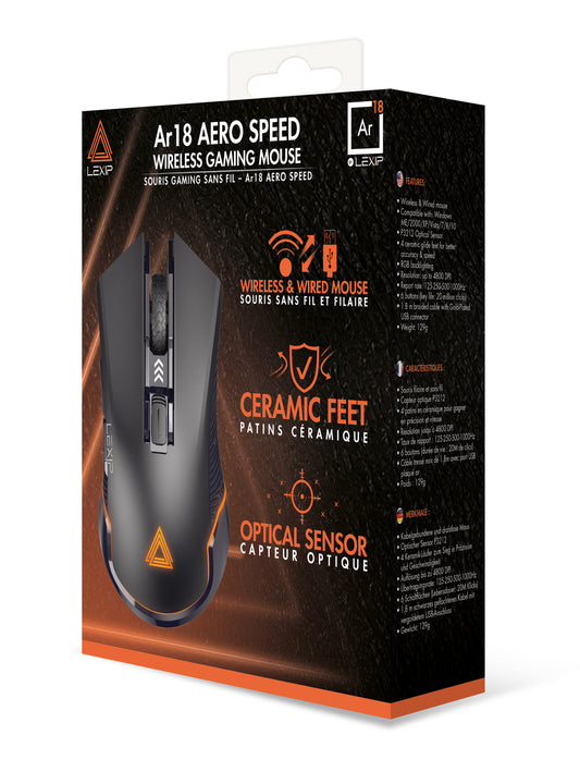 Lexip Ar18 Wireless Mouse