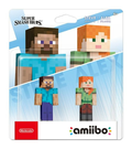 Nintendo Amiibo Character 2 Pack Minecraft Steve & Alex (Super Smash Bros. Collection) - Image 2