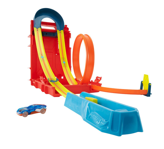 Hot Wheels Track Builder Unlimited Fuel Can Stunt Box - Image
