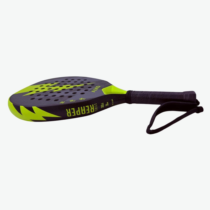 Aixo Insane Bolt Padel Racket 18k Carbon RL-B12, showing reverse
