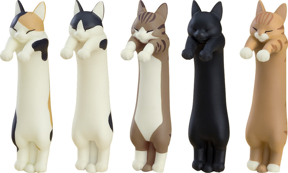 Sakuna: Of Rice and Ruin Long Cat Figures (6-Pack) Video Game Miniature