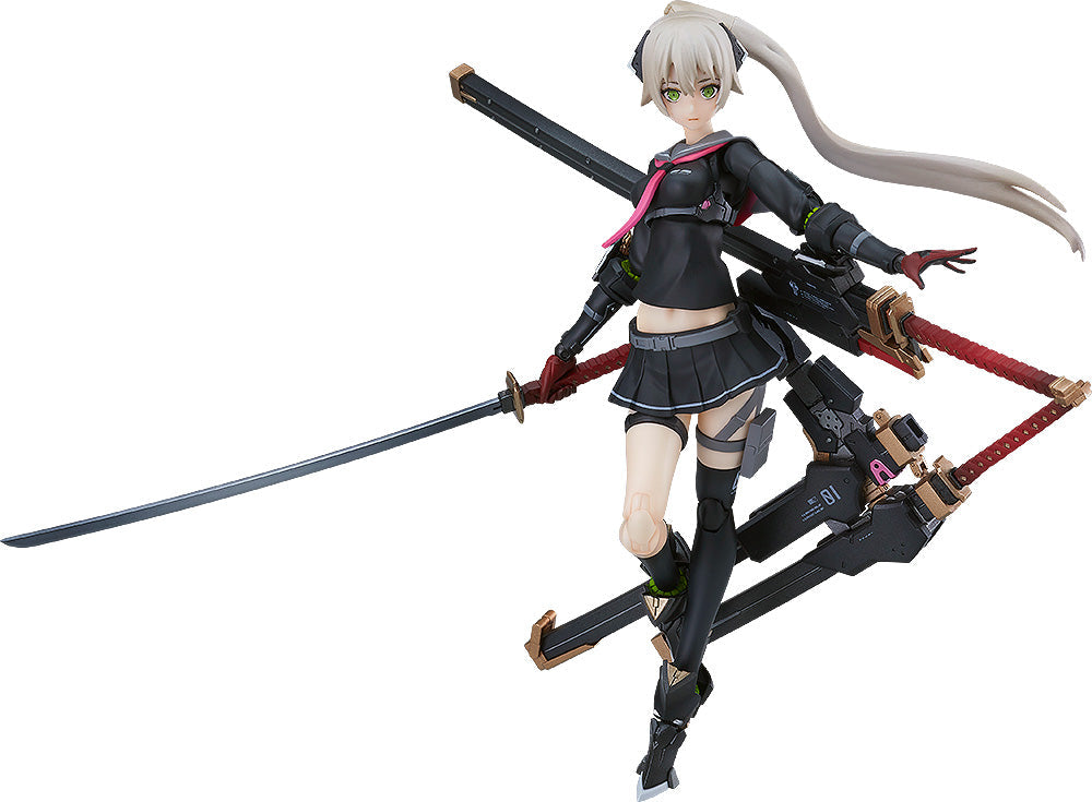 PLAMAX Ichi Heavily Armed High School Girls Plastic Model Kit
