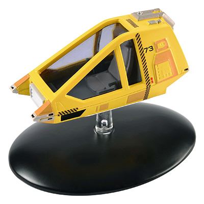 Spacedock Workbee Shuttlecraft Model Diecast Ship (Eaglemoss / Star Trek)