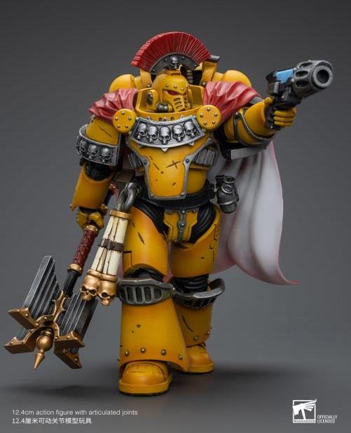 Warhammer 40k Imperial Fists Legion Chaplain Consul 1/18 Scale Figure