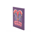 19x25cm Love You To Death Canvas Plaque by Steven Rhodes