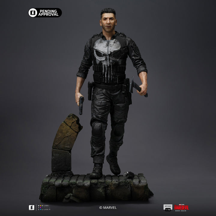 Iron Studios Daredevil: Born Again Punisher 1/10 Art Scale Statue