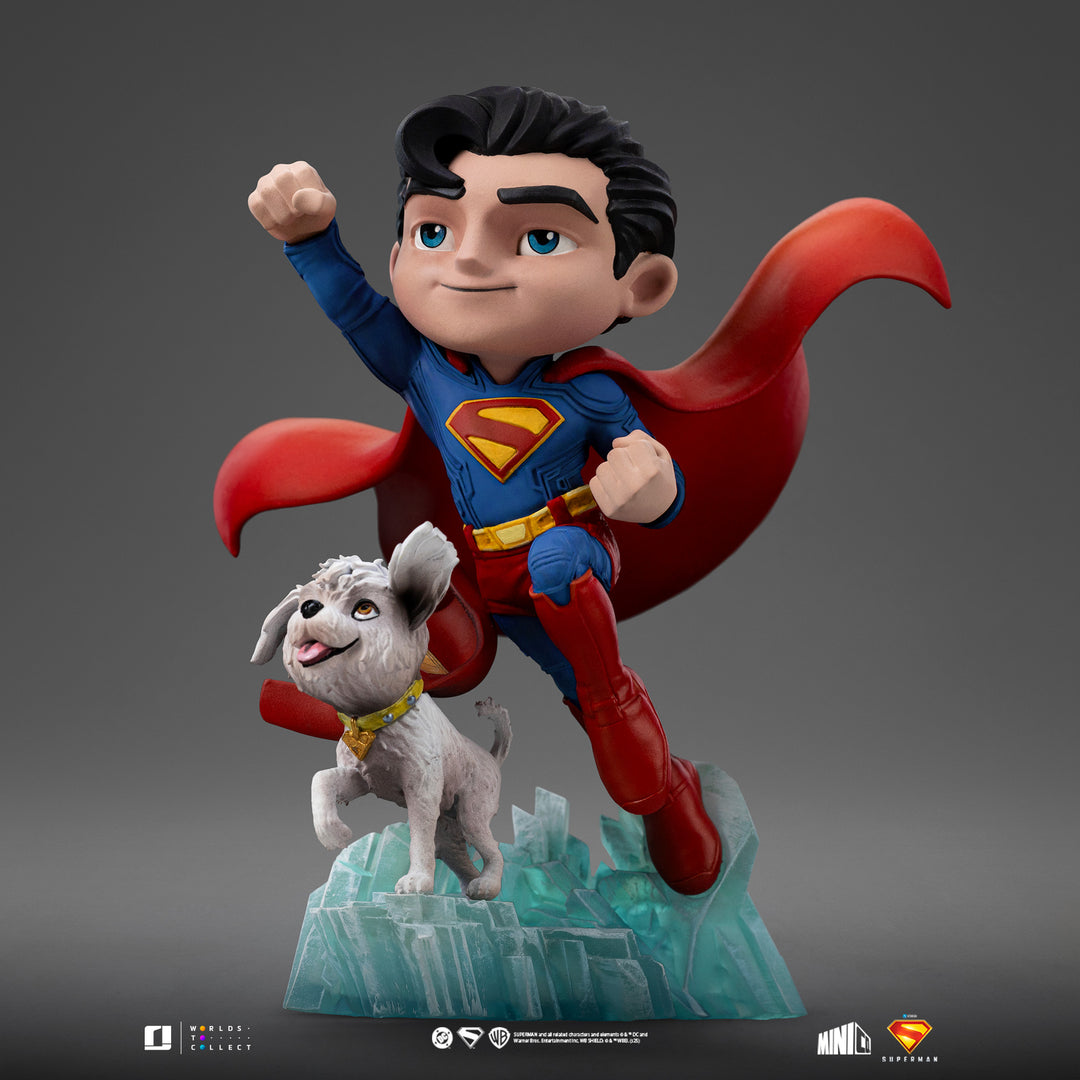 Iron Studios Superman (2025) MiniCo Superman & Krypto Figure