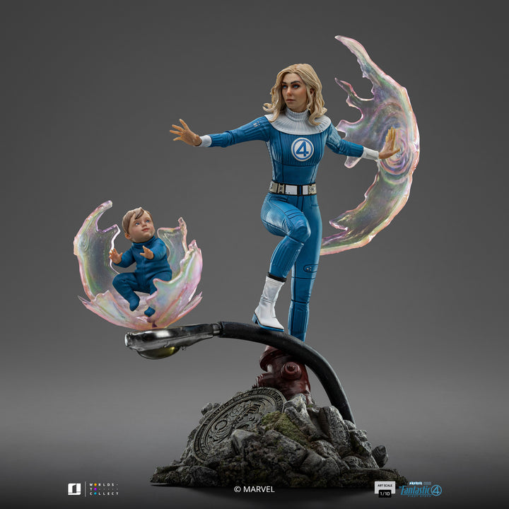 Iron Studios The Fantastic Four First Steps Invisible Woman 1/10 Art Scale Statue
