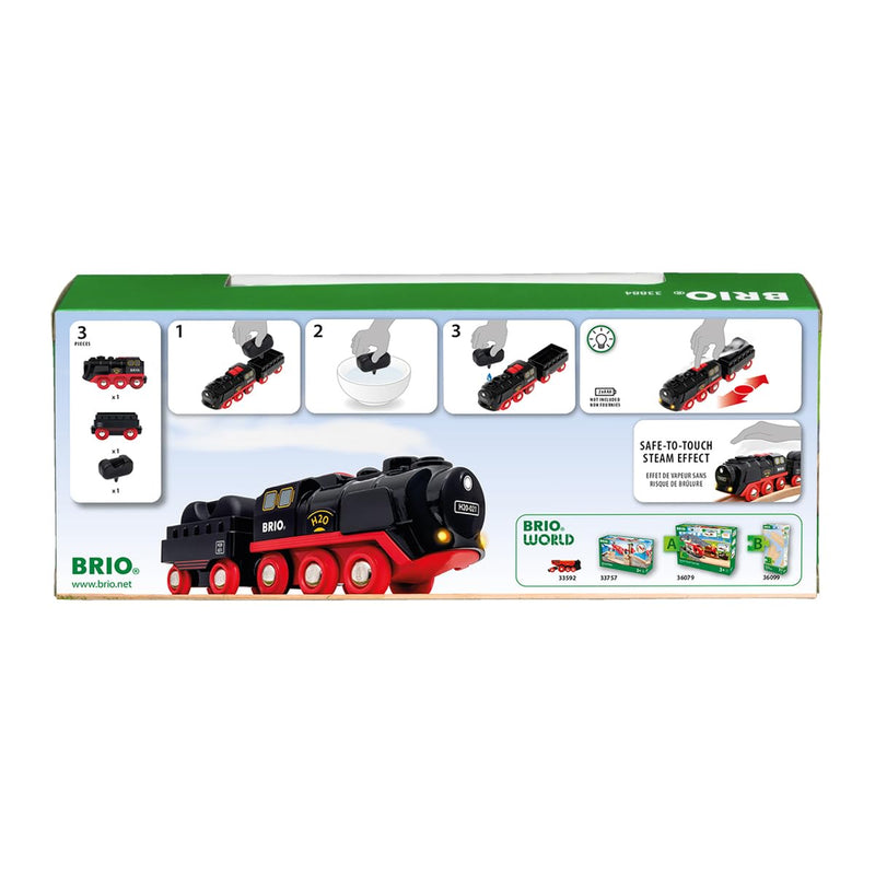 Brio World Battery Operated Steaming Train