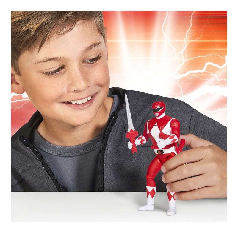 Mighty Morphin Power Rangers Auto Morphin Red Ranger - Image