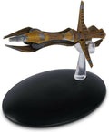 Species 8472 Bioship Starship Die-Cast Model (Eaglemoss / Star Trek), side angle