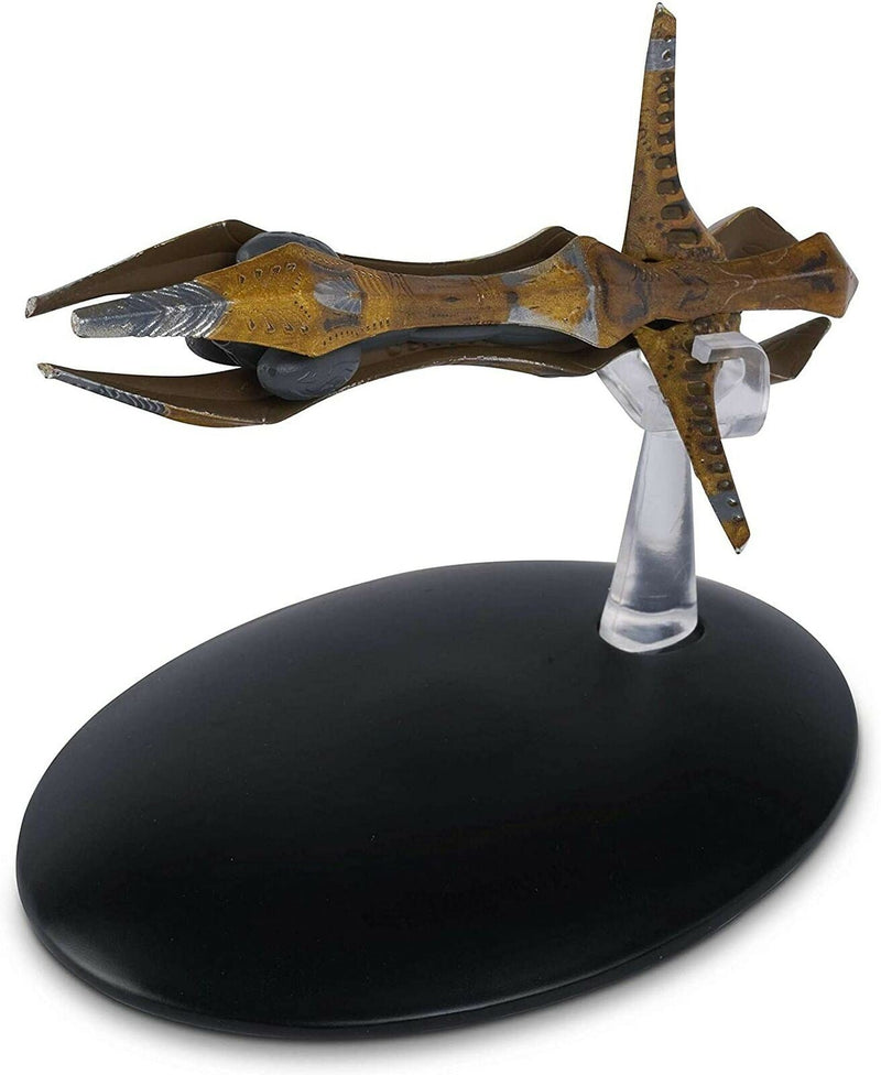 Species 8472 Bioship Starship Die-Cast Model (Eaglemoss / Star Trek), side angle