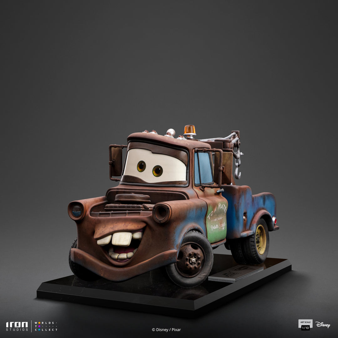 Iron Studios Disney Pixar Cars Tow Mater 1/10 Scale Limited Edition Statue