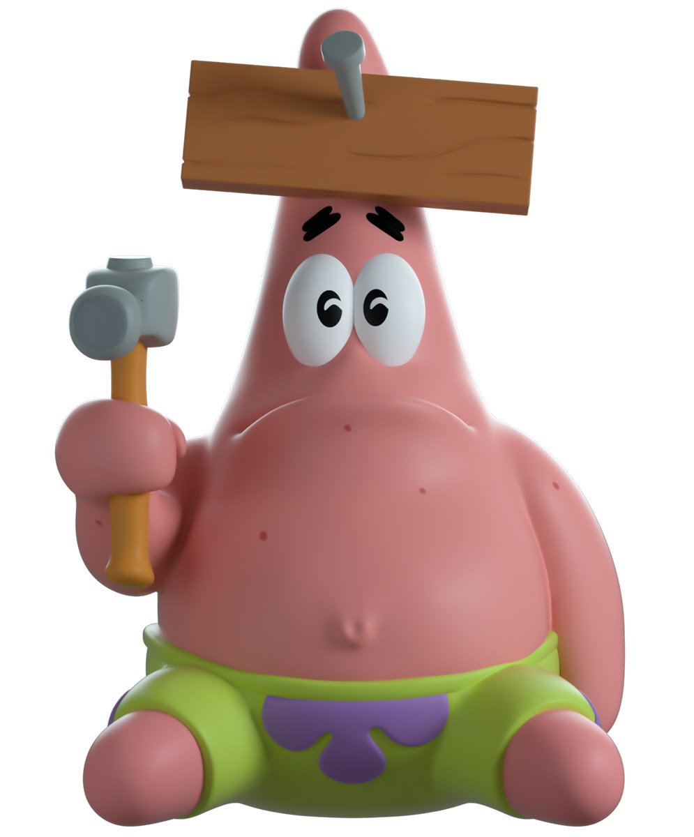 Youtooz Spongebob Squarepants Nail on Head Patrick Star Vinyl Figure #15