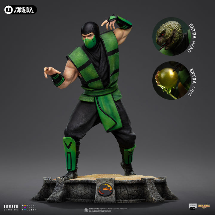 Iron Studios Mortal Kombat Reptile 1/10 Art Scale Limited Edition Statue