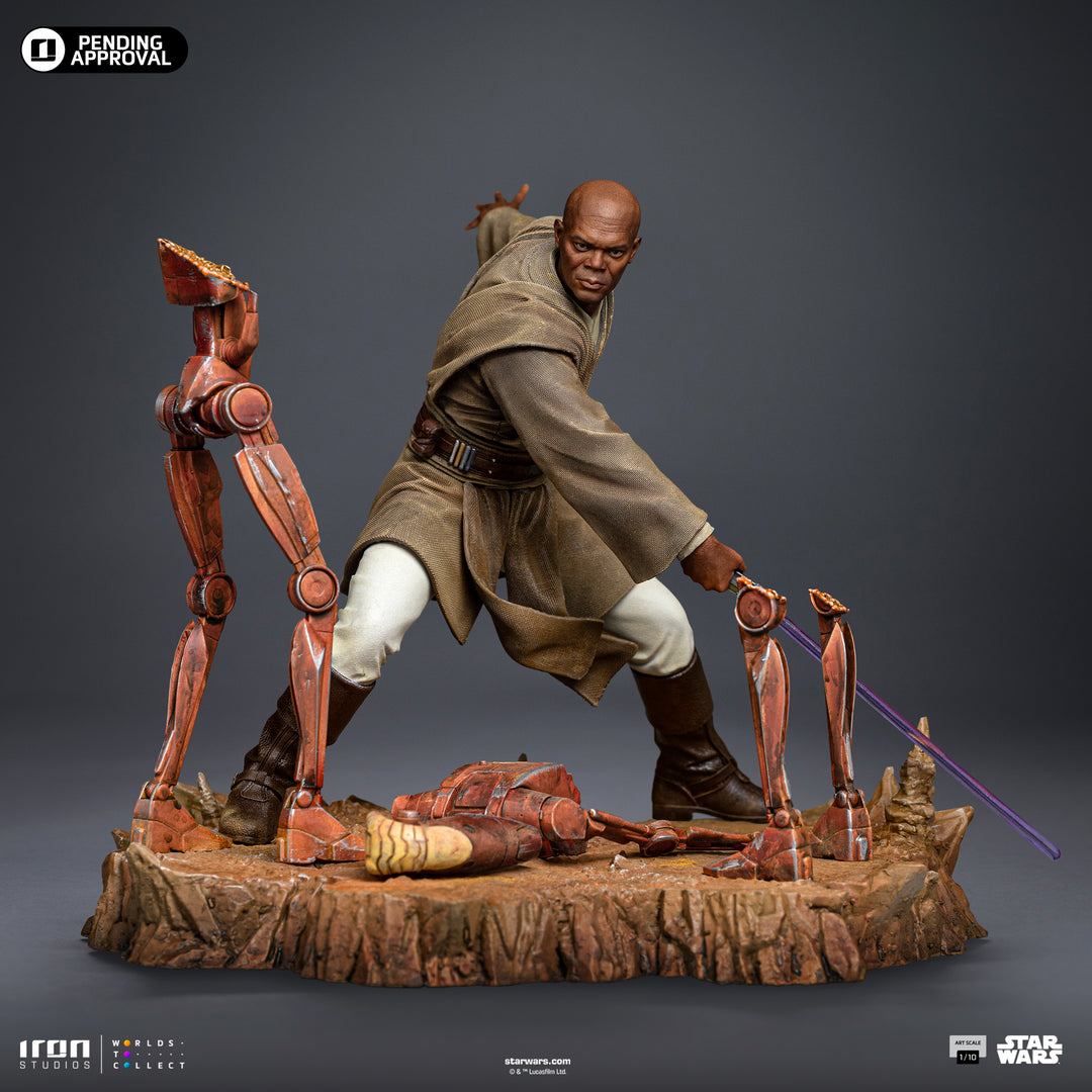 Iron Studios Star Wars Mace Windu 1/10 Scale Limited Edition Statue