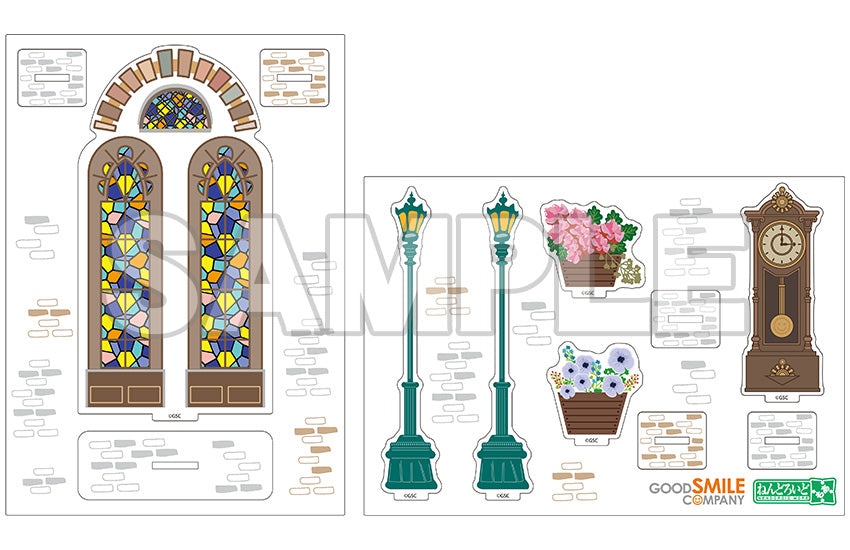 Nendoroid More Café Acrylic Stand Decorations Accessory Set