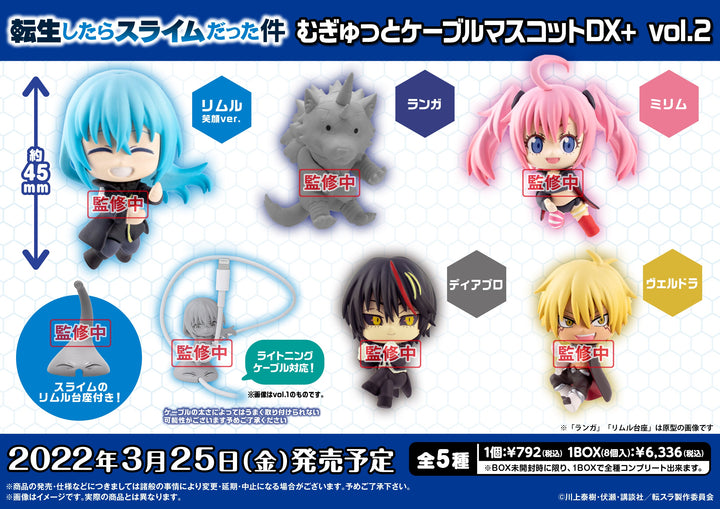 Mugitto Rimuru Tempest That Time I Got Reincarnated as a Slime Cable Plush DX+ Vol.2