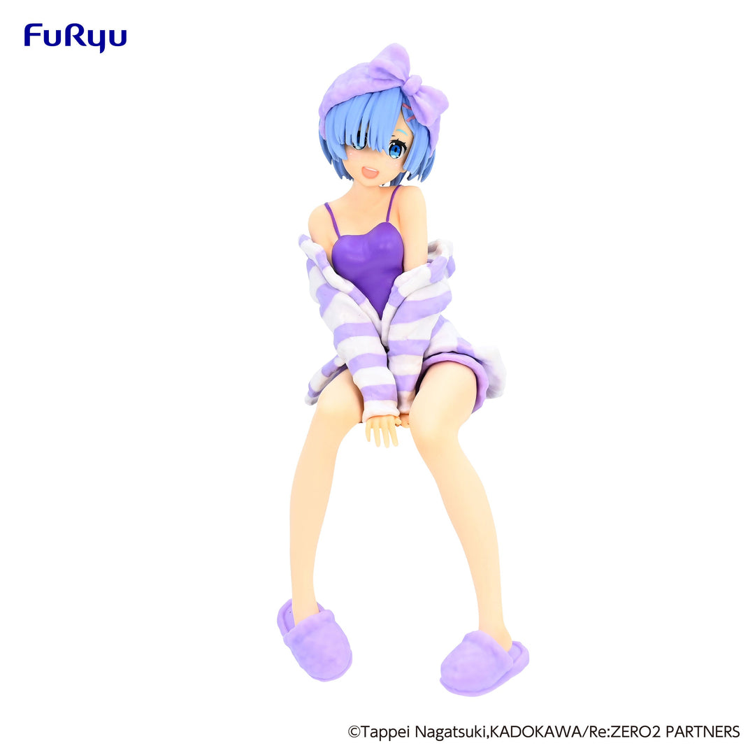 Furyu Rem (Room Wear Purple Ver.) Re:ZERO Noodle Stopper PVC Figure