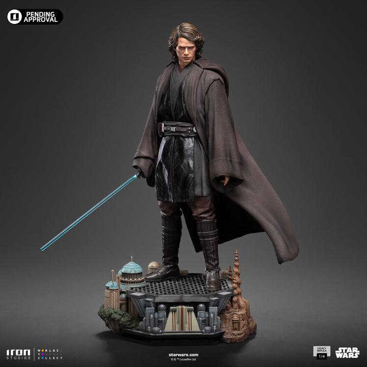 Iron Studios Star Wars Legacy Replica Anakin Skywalker 1/4 Scale Limited Edition Statue