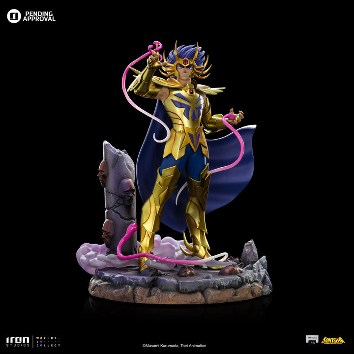 Iron Studios Saint Seiya Cancer Deathmask 1/10 Art Scale Limited Edition Statue