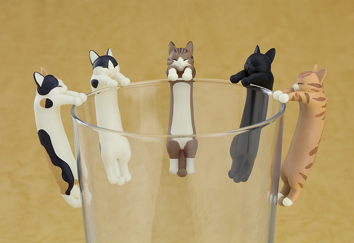 Sakuna: Of Rice and Ruin Long Cat Figures (6-Pack) Video Game Miniature