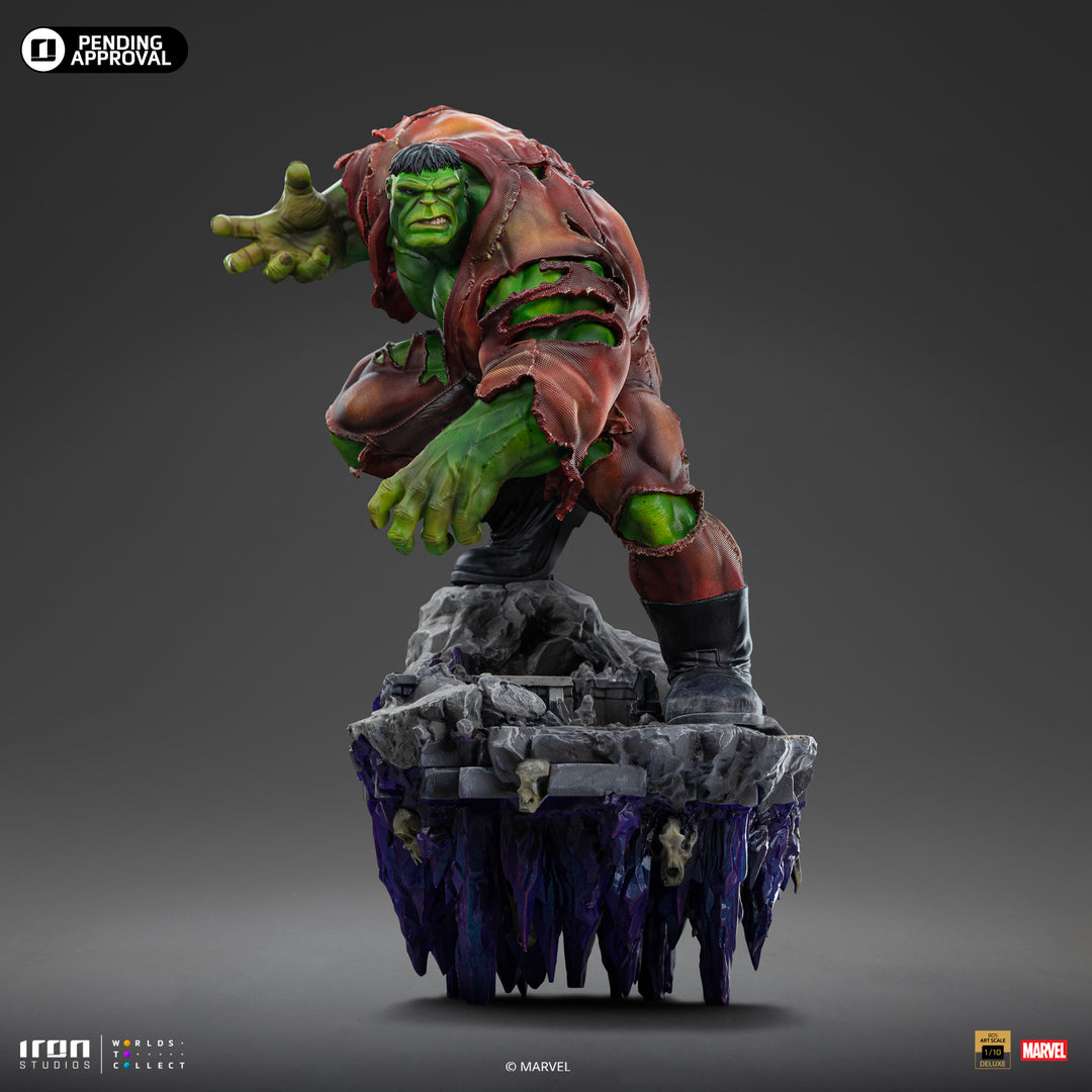 Iron Studios Marvel Battle Diorama Series Hulk 1/10 Art Scale Deluxe Limited Edition Statue