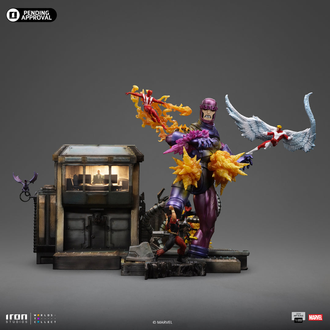 Iron Studios X-Men Danger Room B 1/20 Demi Art Scale Limited Edition Diorama