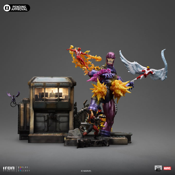 Iron Studios X-Men Danger Room B 1/20 Demi Art Scale Limited Edition Diorama