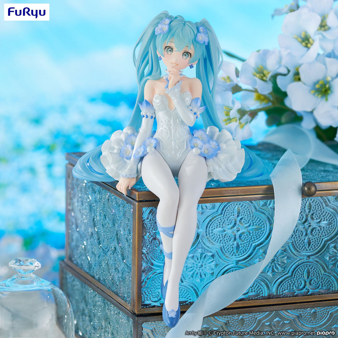 Furyu Hatsune Miku Flower Fairy Nemophila Noodle Stopper Figure