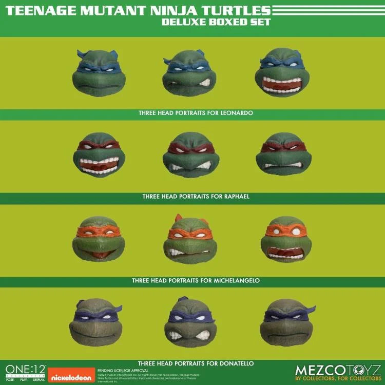 Teenage Mutant Ninja Turtles One:12 Collective Deluxe Boxed Set