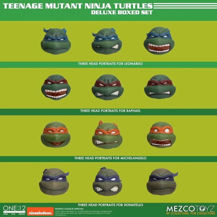 Teenage Mutant Ninja Turtles One:12 Collective Deluxe Boxed Set