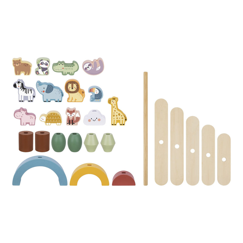 Wooden Stacking Animals