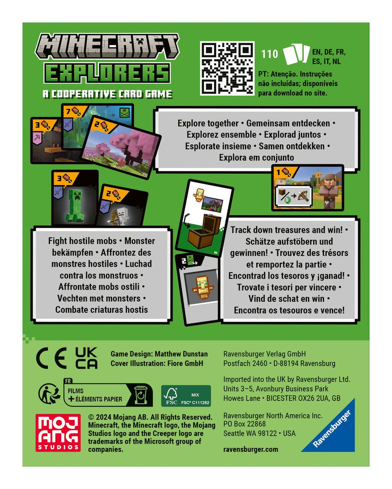 Minecraft Explorers Card Game - Image