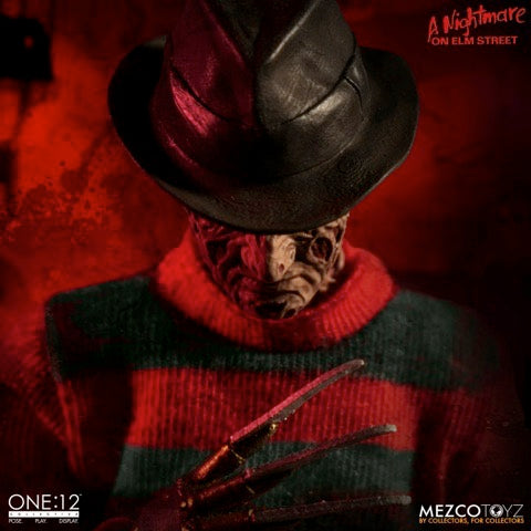 A Nightmare on Elm Street Freddy Krueger One:12 Collective Action Figure side angle