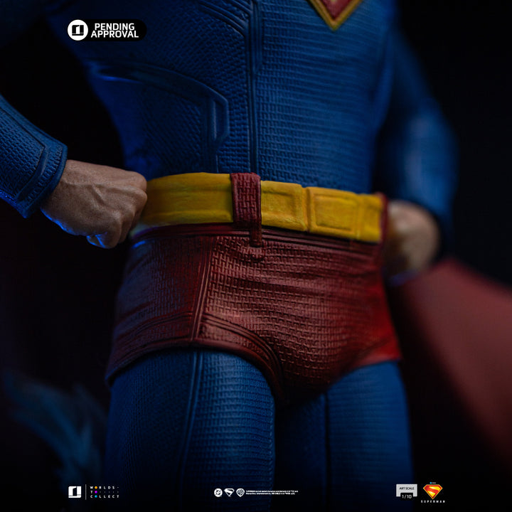 Iron Studios Superman (2025) Superman & Krypto 1/10 Art Scale Statue