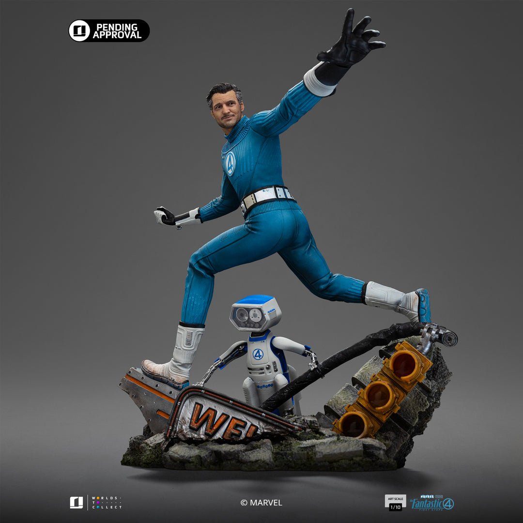 Iron Studios The Fantastic Four First Steps Mr. Fantastic 1/10 Art Scale Statue