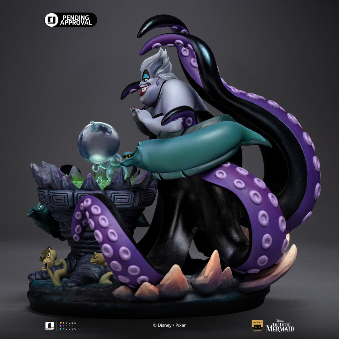 Iron Studios The Little Mermaid Disney Villains Ursula Deluxe 1/10 Art Scale Statue