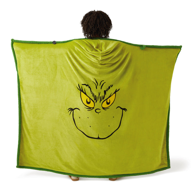 The Grinch Hooded Blanket