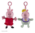 Peppa Pig Peppa and Evie Keychain Clip Strips