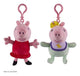 Peppa Pig Peppa and Evie Keychain Clip Strips