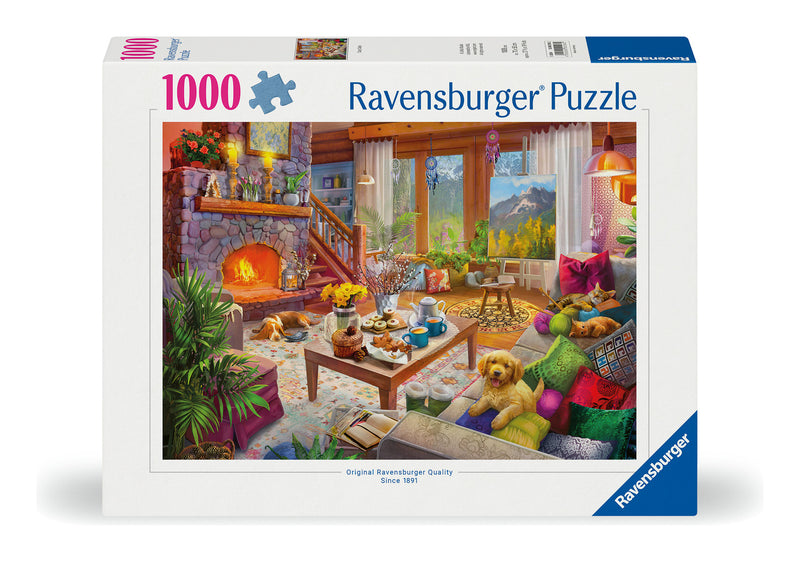 Cosy Cabin 1000 Piece Jigsaw Puzzle