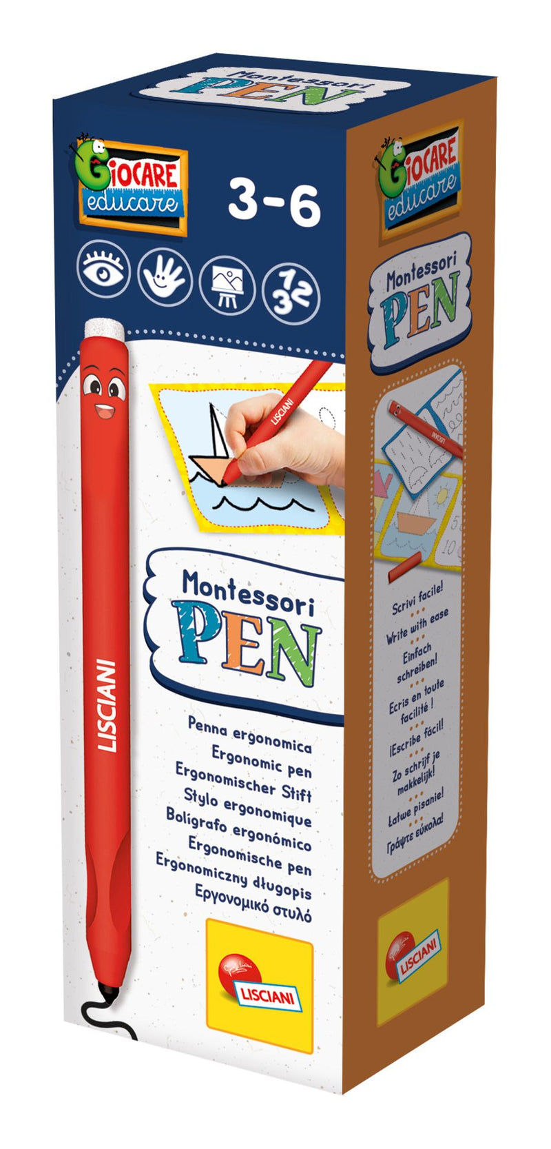Montessori Pen Writing Set in CDU - Image