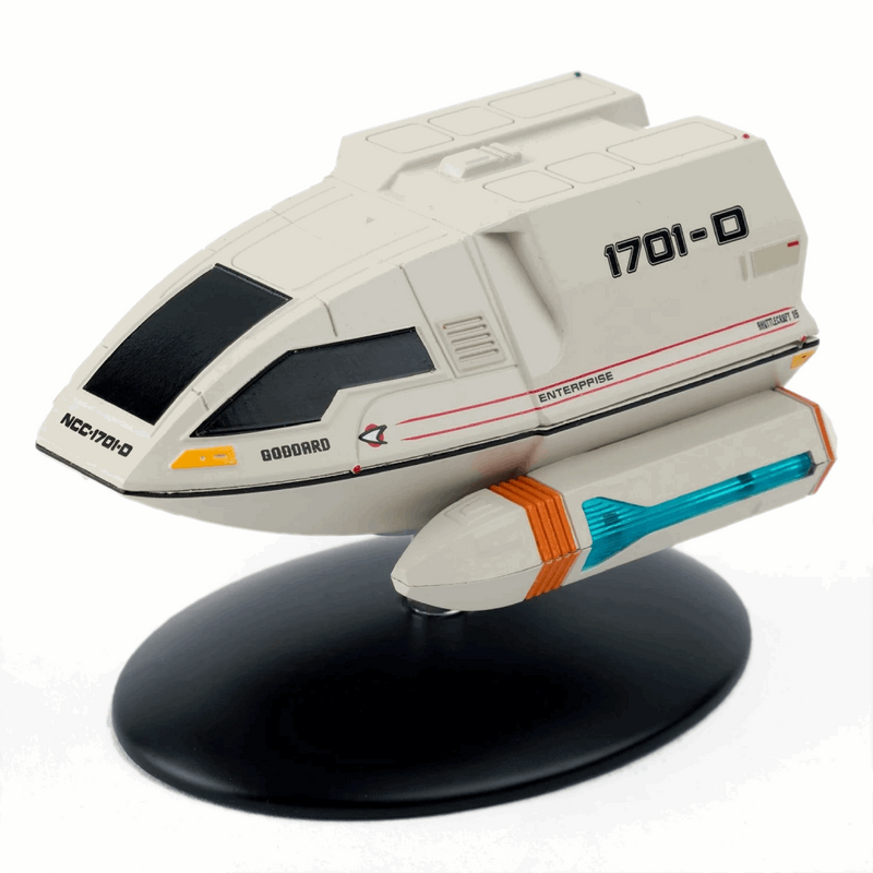 Type-6 NCC-1701-D Shuttlecraft 15 Goddard Model Die Cast Ship (Eaglemoss / Star Trek)